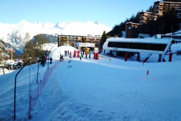 Knusse studio in Arc 1600, direct aan de piste in Bourg Saint Maurice - thumbnail 5