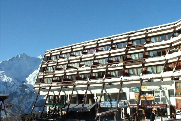 Zonnig studio-appartement op 50m van de piste in Arc 1600 - thumbnail 1