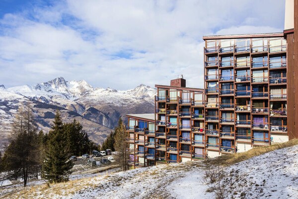 Knus appartement in Les Arcs 1800 met balkon en bergzicht, 4 pers. - thumbnail 4