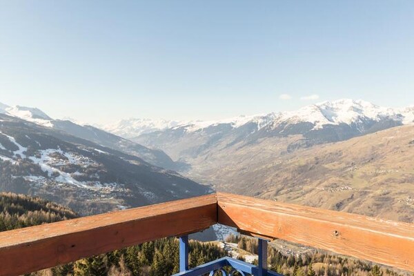 Knus appartement in Les Arcs 1800 met uitzicht op de Mont Blanc - thumbnail 3