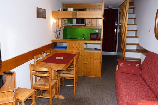 Duplexappartement direct aan de piste in Charmettoger, Les Arcs - thumbnail 2