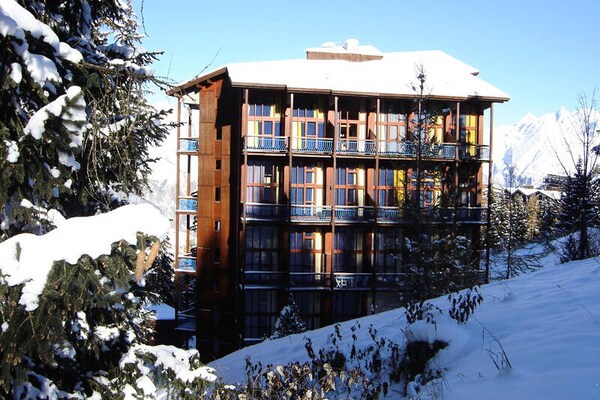 Knus duplexappartement op 20m van de piste in Les Arcs 1800 - thumbnail 1