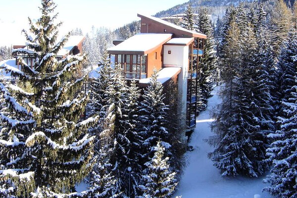 Knus duplexappartement op 20m van de piste in Les Arcs 1800 - thumbnail 4