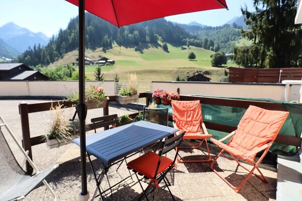 Zonnig duplexappartement op loopafstand van de piste in Arêches-Beaufort - thumbnail 2
