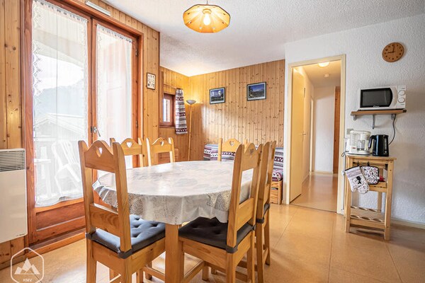 Zonnig appartement op de piste in Aussois voor 6 personen - thumbnail 2