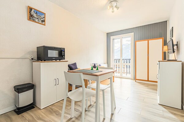 Knusse studio op 300m van de piste met zonnig balkon in Aussois - thumbnail 4