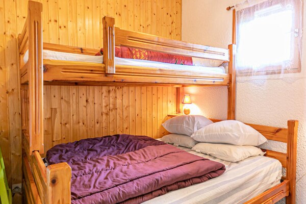 Knus appartement in Aussois met balkon en zicht op de Franse Alpen - thumbnail 6