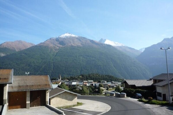 Appartement direct aan de piste in Aussois met zuidbalkon - thumbnail 6