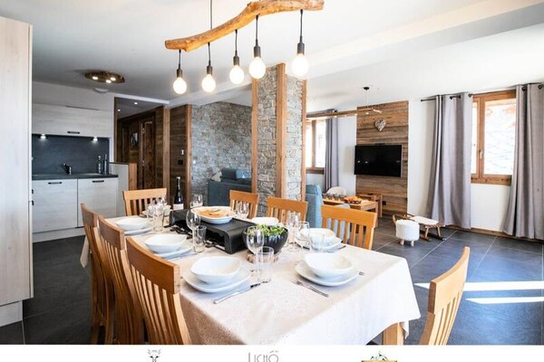 Luxe appartement in Bonneval-sur-Arc met directe toegang tot de piste - thumbnail 1