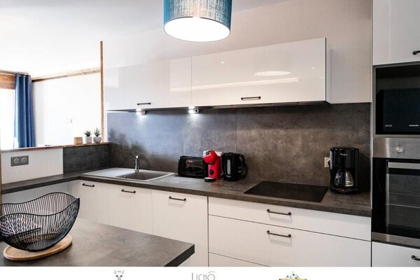Résidence La Marmotte: luxe appartement ski-in/ski-out voor 10 personen in Bonneval-sur-Arc - thumbnail 4