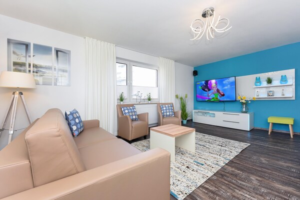 Romantisch appartement nabij strand en haven in Bensersiel - thumbnail 3