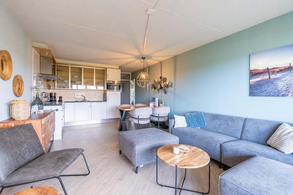 Luxe appartement met sauna en zeezicht in Nationaal Park Duinen van Texel - thumbnail 3
