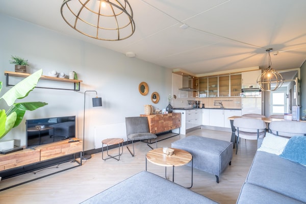 Luxe appartement met sauna en zeezicht in Nationaal Park Duinen van Texel - thumbnail 4