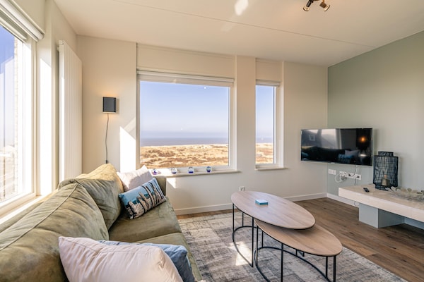Modern hoekappartement met panoramisch zeezicht in bosrijke omgeving - thumbnail 5