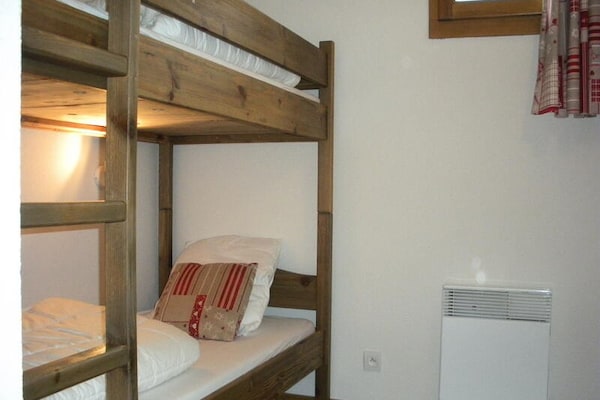 Zonnig appartement 6p in Bessans met balkon, vlakbij de skipistes - thumbnail 2