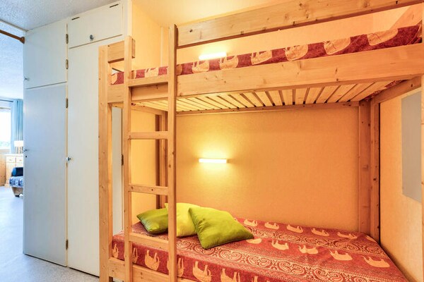 Knusse studio voor 4 personen met balkon in het zonnige Bessans, Haute-Maurienne - thumbnail 6