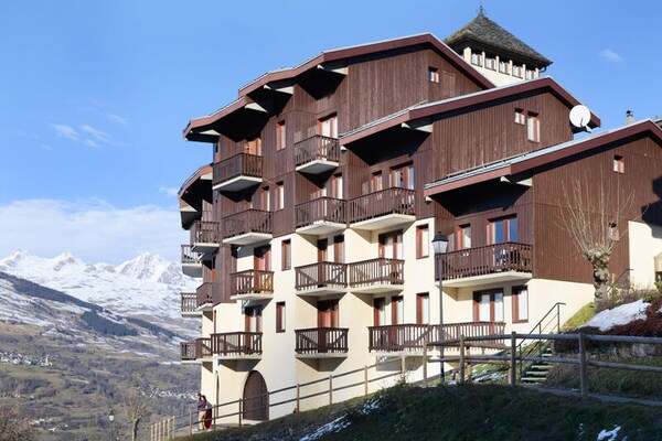 Duplexappartement voor 9 personen in Montchavin met uitzicht op Mont Blanc - thumbnail 4