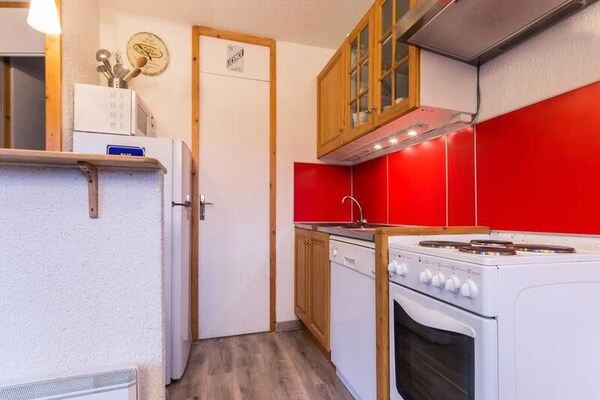 Duplexappartement voor 9 personen in Montchavin met uitzicht op Mont Blanc - thumbnail 6