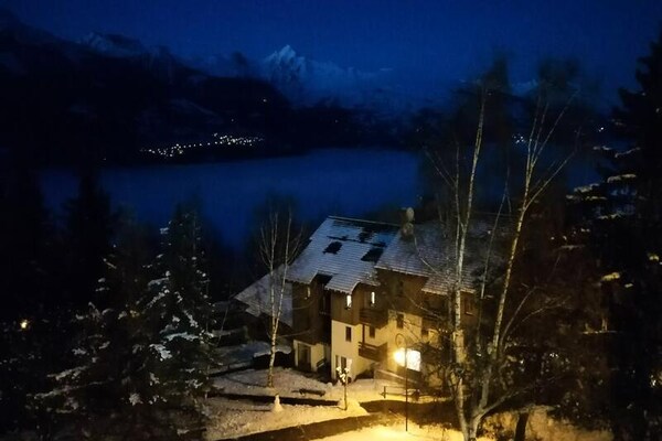Studio aan de piste in Aime La Plagne met uitzicht op de Mont Blanc - thumbnail 3