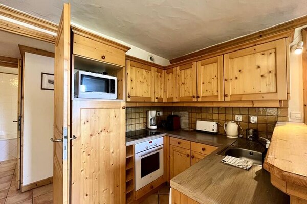 Appartement Le France: knus bergverblijf op 200m van de Morel-lift - thumbnail 6