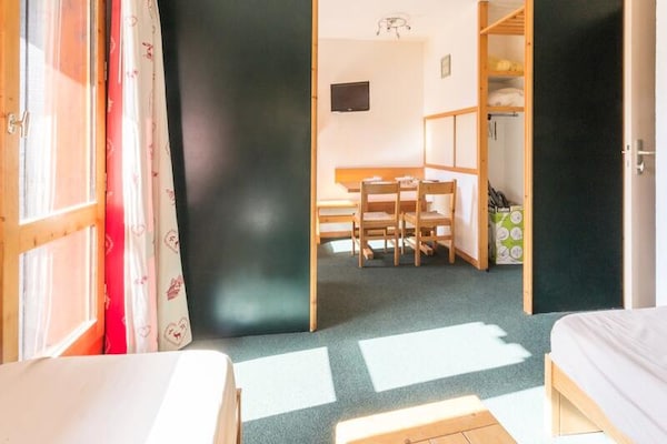 Knusse studio op de piste in Les Coches met zuidbalkon voor 4 personen - thumbnail 5