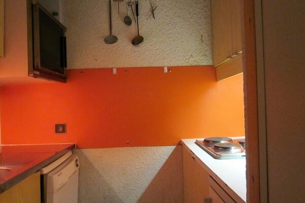 Appartement 6 pers. op de piste in La Plagne - Résidence Les Gentianes - thumbnail 4
