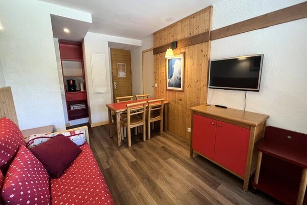 Charmant appartement in Plagne 1800 met uitzicht op de Mont Blanc - thumbnail 5