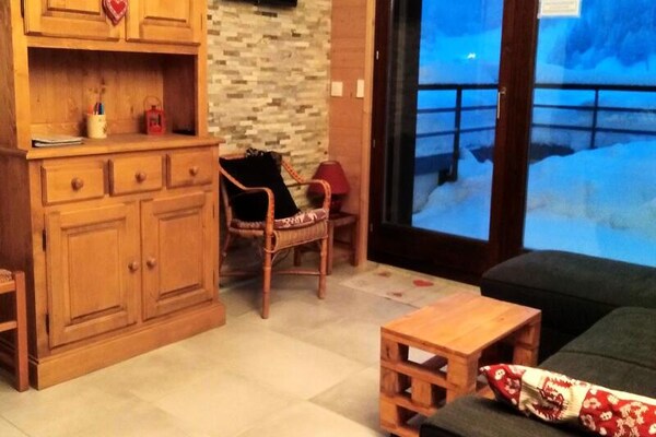 Luxe appartement op 100m van de piste met Mont Blanc uitzicht in Plagne Centre - thumbnail 4