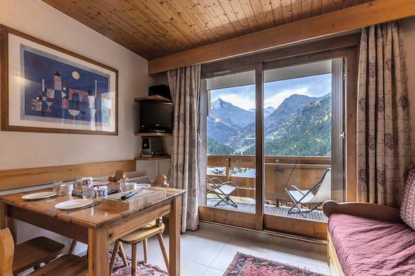 Appartement aan de piste met uitzicht op Lac de Tueda en Mont Vallon - thumbnail 2
