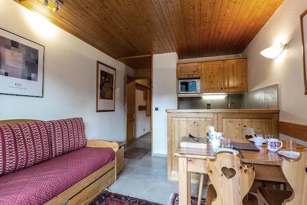 Appartement aan de piste met uitzicht op Lac de Tueda en Mont Vallon - thumbnail 4