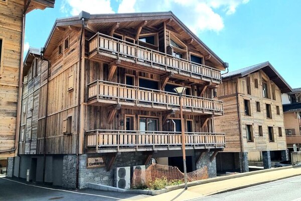 Knus appartement in Les Gets, vlakbij centrum en skilift - thumbnail 1