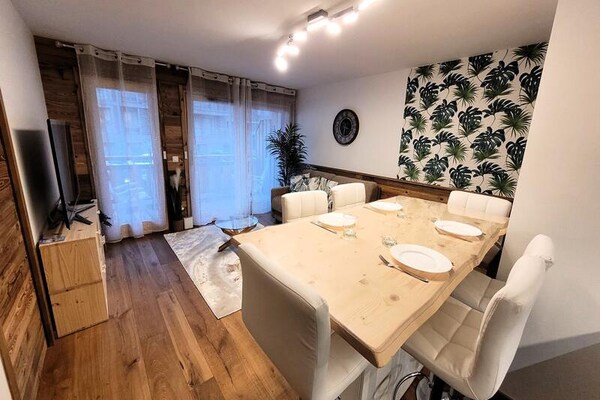Knus appartement in Les Gets, vlakbij centrum en skilift - thumbnail 4