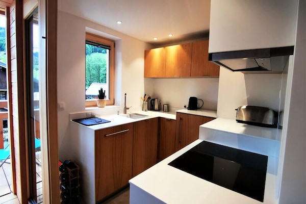 Modern appartement op 450m van de piste in Les Gets - thumbnail 6