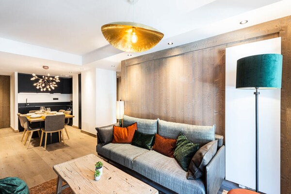 Stijlvol appartement in het hart van Les Gets, vlakbij de piste - thumbnail 3