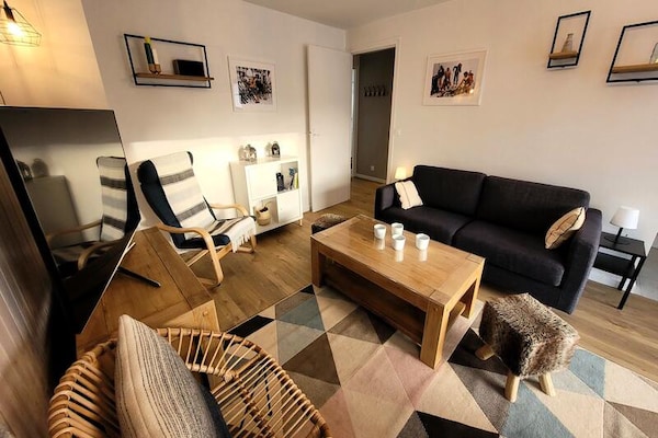 Licht appartement op zuidwesten met balkon, vlakbij het centrum van Les Gets - thumbnail 3