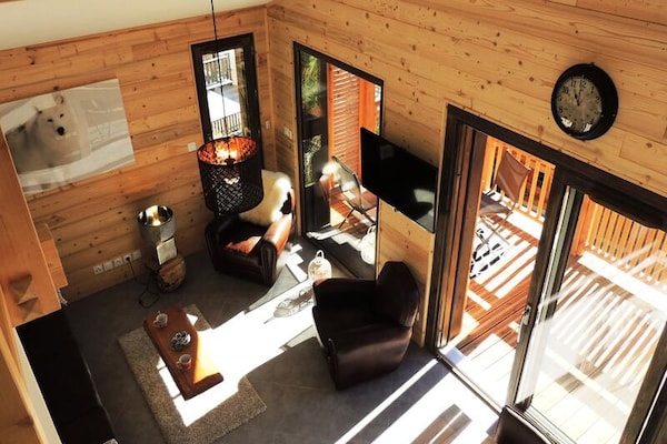 Duplex appartement met panoramisch uitzicht op de pistes in Les Gets - thumbnail 4