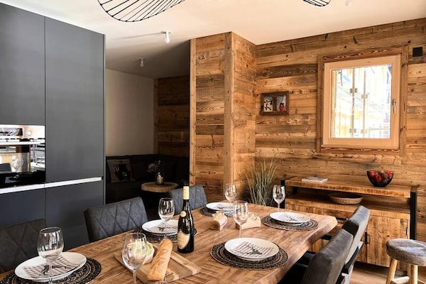 Modern 4-sterrenappartement op 150m van de skilift in Les Gets - thumbnail 2