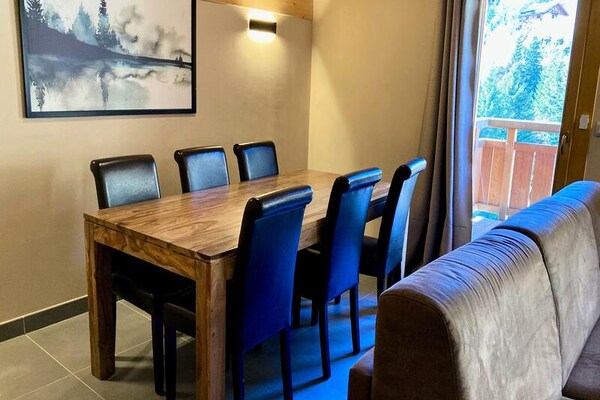 Duplex voor 6 personen in het hart van Les Deux Alpes, vlakbij de piste - thumbnail 6
