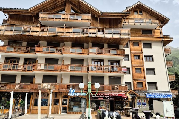 Ruim duplexappartement in Les Deux Alpes, op 250m van de piste voor 10 personen - thumbnail 1