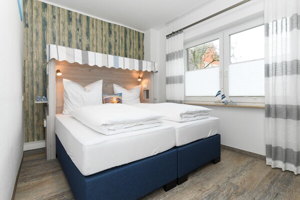 Gelijkvloers appartement met tuin op 1,2 km van het strand in Bensersiel - thumbnail 2