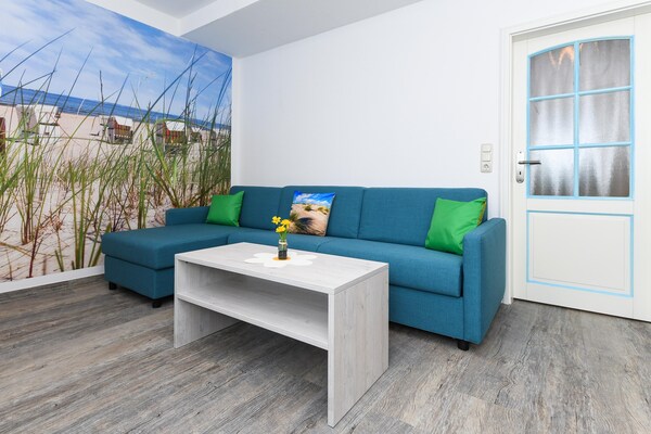 Gelijkvloers appartement met tuin op 1,2 km van het strand in Bensersiel - thumbnail 5