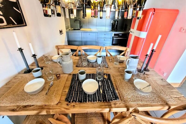 Luxe appartement 6p met terras en bergzicht, 250m van centrum Les Gets - thumbnail 3