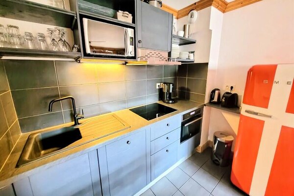 Luxe appartement 6p met terras en bergzicht, 250m van centrum Les Gets - thumbnail 4