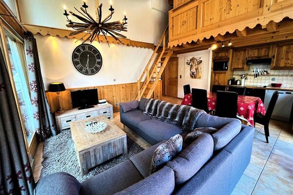 Appartement 6 personen aan de piste in Les Gets, 3 slaapkamers - thumbnail 2