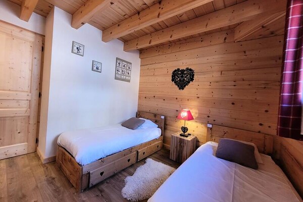 Appartement 6 personen aan de piste in Les Gets, 3 slaapkamers - thumbnail 5