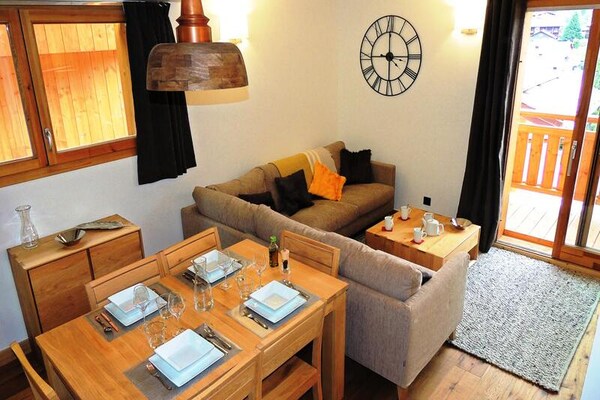 Luxe triplex appartement met panoramisch uitzicht op de pistes in Les Gets - thumbnail 4