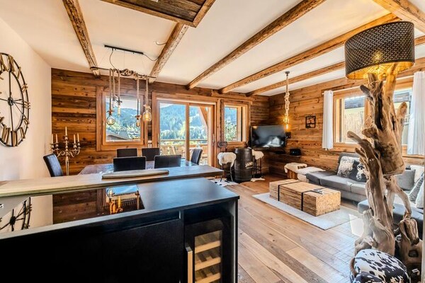 Luxe appartement met sauna en panoramisch uitzicht op Les Gets - thumbnail 2