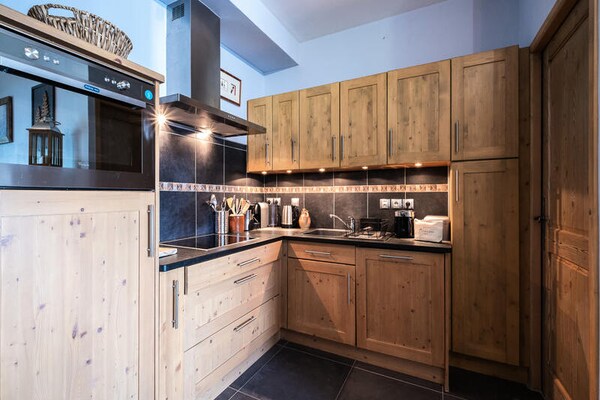 Appartement op de piste in Villard-sur-Doron met gedeeld zwembad - thumbnail 4