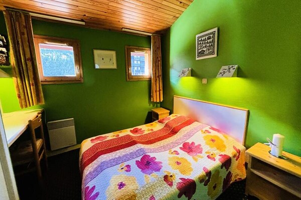 Duplex appartement met Mont Blanc uitzicht, 200m van de piste in La Plagne - thumbnail 3
