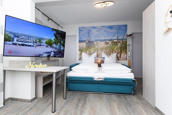 Licht appartement op de bovenverdieping, vlakbij strand Bensersiel - thumbnail 6